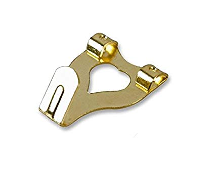Double Picture Hook No:3 Brass