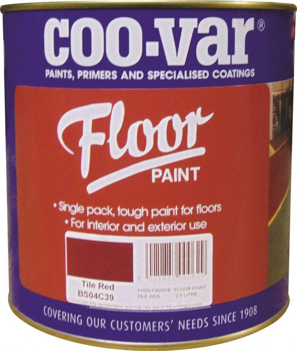 Floor Paint Red 5L