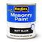 Rustins Masonry Paint Matt Black 250ml