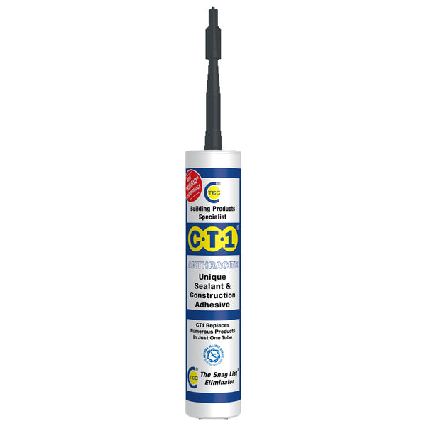 CT1 Black Sealant & Construction Adhesive 290ml