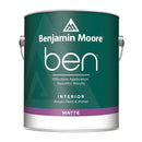 Benjamin Moore Ben Interior Matte Super White 3.78L