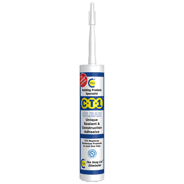 CT1 Clear Sealant & Construction Adhesive 290ml