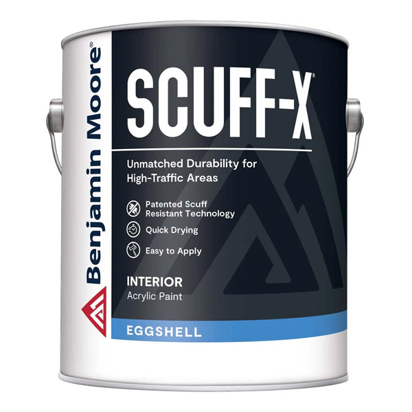 Benjamin Moore Scuff-X Eggshell Super White 3.78L