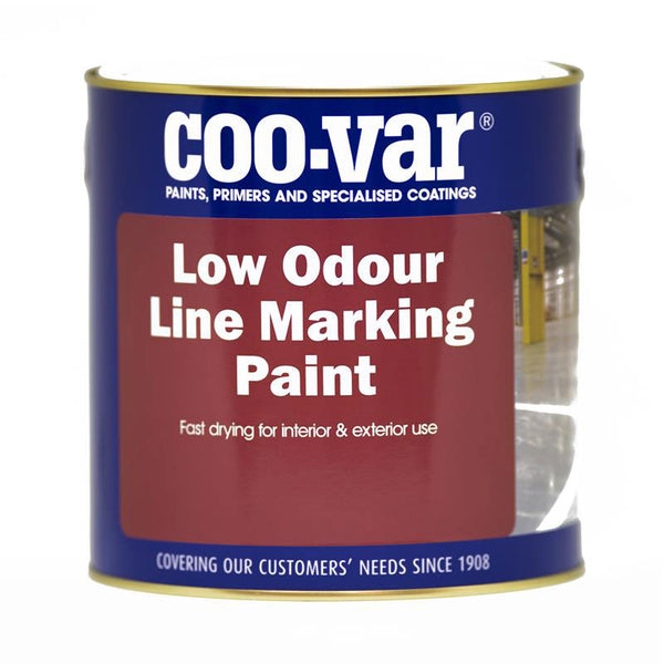 Low Odour Line Marking White Paint 5L